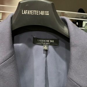 Lafayette 148 Jacket - size 6 - slate blue